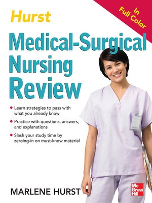 cover image of Hurst Reviews Medical-Surgical Nursing Review